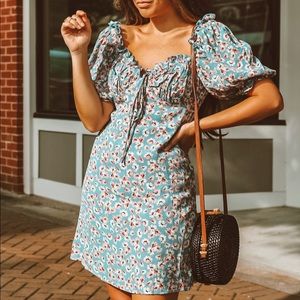 LOVELY DAY FLORAL DRESS